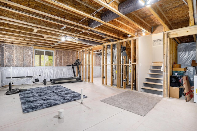 10900 Vine Leaf Cir, Allendale, MI 49401 - basement featuring stairway