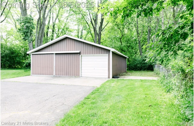 4447 Stanley Rd, Genesee, MI 48437 - view of detached garage