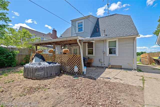 86 Marquette St, Pontiac, MI 48342 - back of house featuring a shingled roof