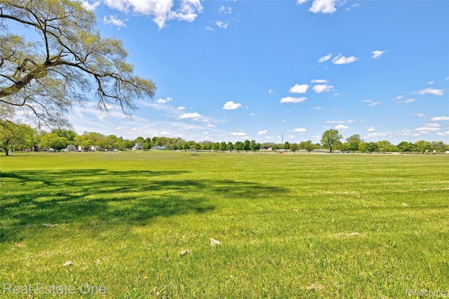 86 Marquette St, Pontiac, MI 48342 - view of grassy yard with a rural view