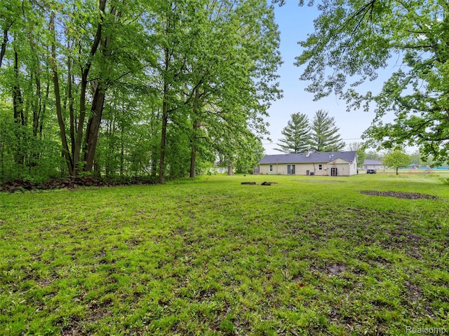 5220 County Line Rd, Lenox, MI 48048 - view of grassy yard