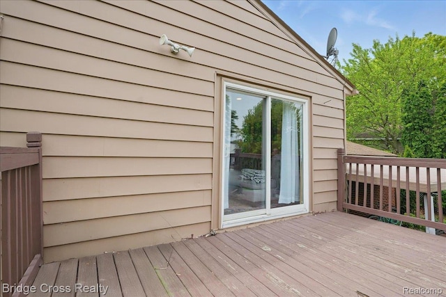 23850 Barfield St, Farmington, MI 48336 - view of wooden terrace