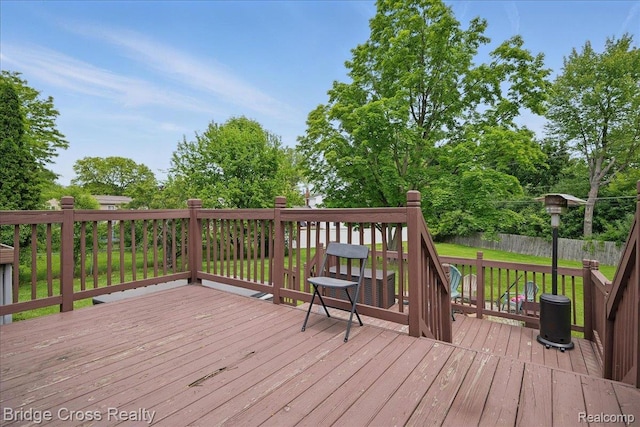23850 Barfield St, Farmington, MI 48336 - view of deck