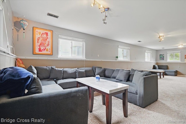 23850 Barfield St, Farmington, MI 48336 - living area featuring carpet flooring