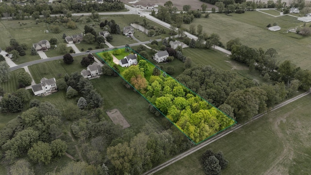 4388 Lori Lynn Ln, Whitmore Lake, MI 48189 - view of rural area with property parcel outlined