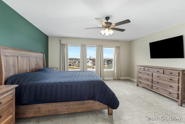 1757 Julienne Ct, Byron Center, MI 49315 - carpeted bedroom featuring a ceiling fan and baseboards