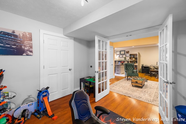 2567 Chippewa Trl, Muskegon, MI 49445 - home office featuring french doors and wood finished floors