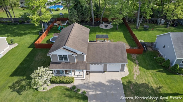 2567 Chippewa Trl, Muskegon, MI 49445 - aerial view of property and surrounding area