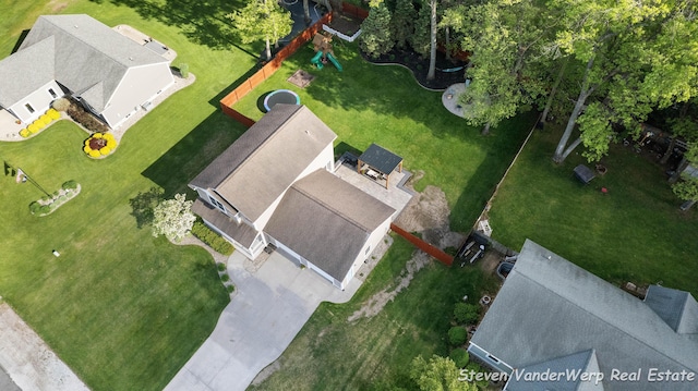 2567 Chippewa Trl, Muskegon, MI 49445 - view from above of property