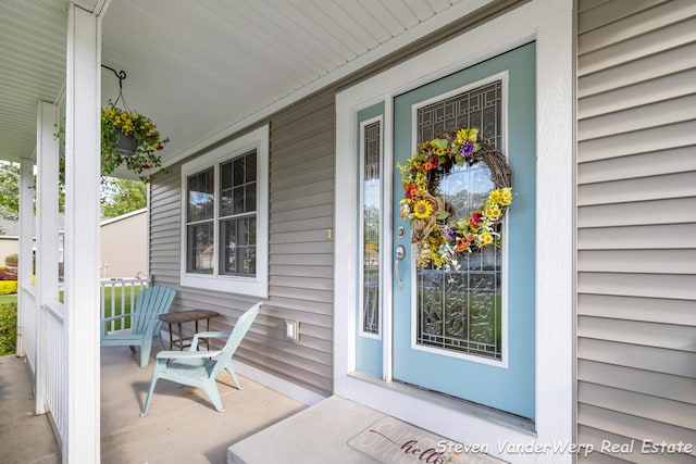 2567 Chippewa Trl, Muskegon, MI 49445 - property entrance featuring covered porch