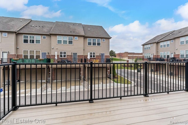 2669 Helmsdale Cir, Rochester, MI 48307 - deck with a residential view