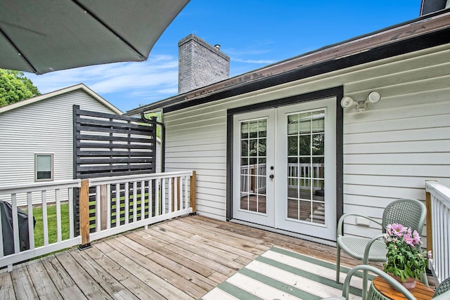 3025 Juneberry Ave SE, Grand Rapids, MI 49508 - deck featuring french doors