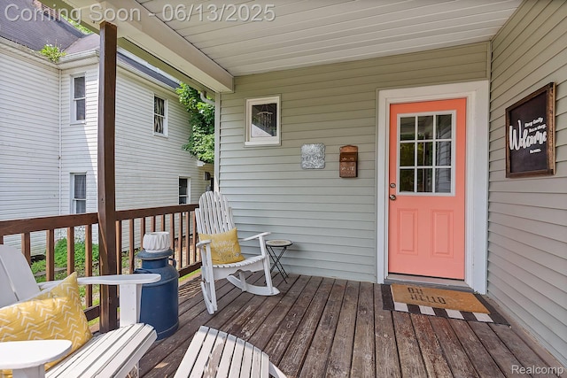 1 Jones St, Yale, MI 48097 - view of wooden deck