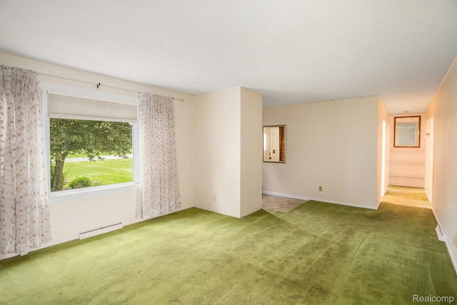 613 Genesee Ave, Gaines, MI 48436 - carpeted spare room featuring baseboard heating