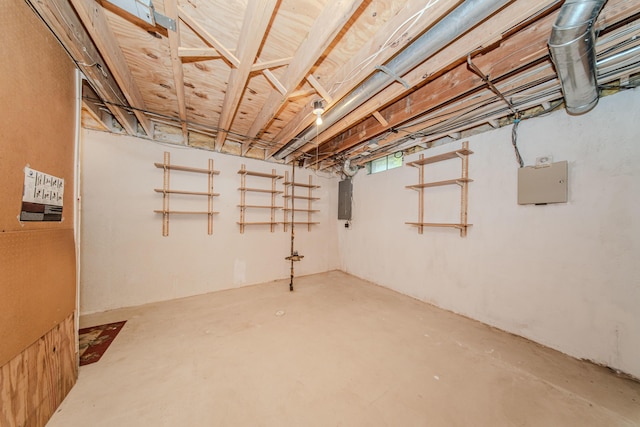 324 Redrock Ct, Ann Arbor, MI 48103 - basement with electric panel