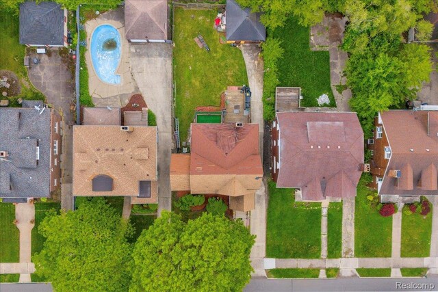2505 Chicago Blvd, Detroit, MI 48206 - drone / aerial view of a pool