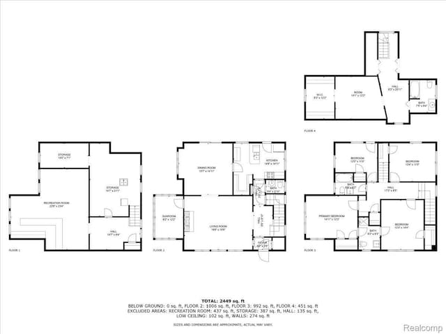 2505 Chicago Blvd, Detroit, MI 48206 - home floor plan