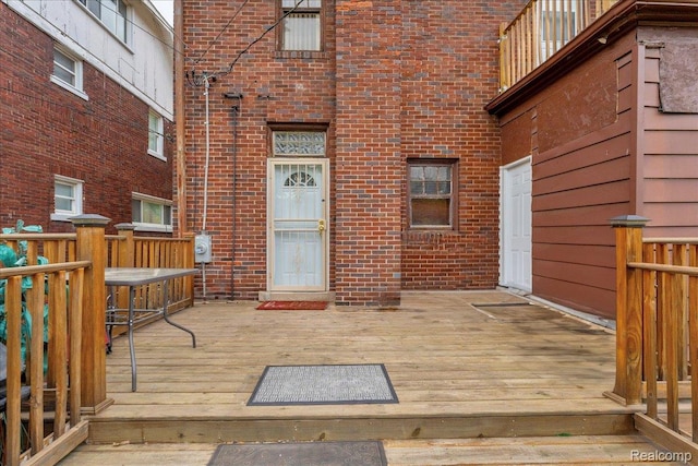 2505 Chicago Blvd, Detroit, MI 48206 - view of deck
