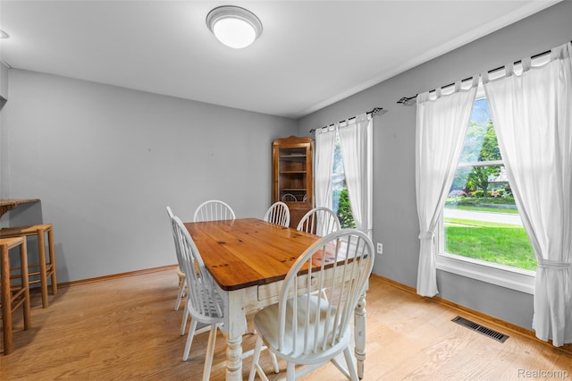 5138 Bayside Dr, Troy, MI 48098 - dining space featuring light wood finished floors and baseboards