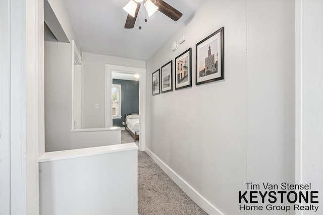 258 Ann St NE, Grand Rapids, MI 49505 - corridor with carpet floors and baseboards