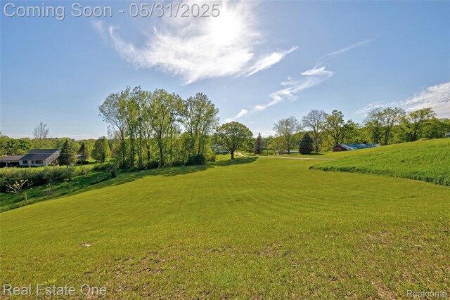 1572 S Hadley Rd, Ortonville, MI 48462 - view of green lawn