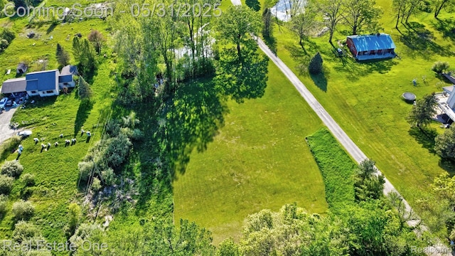 1572 S Hadley Rd, Ortonville, MI 48462 - drone / aerial view