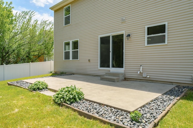 10126 Castle Creek Cir, Galesburg, MI 49053 - rear view of house with a patio