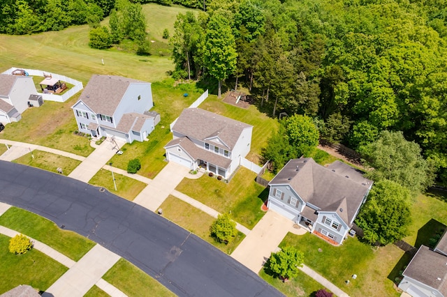 10126 Castle Creek Cir, Galesburg, MI 49053 - aerial perspective of suburban area