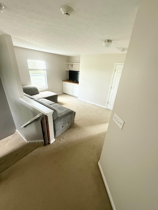 8287 Falkirk Dr, Indiana, IN 46123 - living room featuring carpet flooring and baseboards