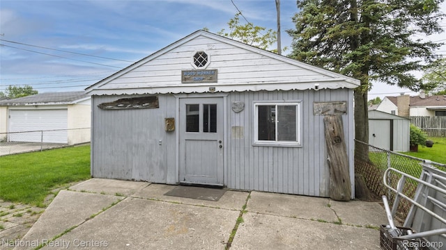 3446 17th St, Wyandotte, MI 48192 - view of shed