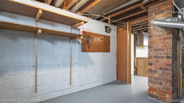 3446 17th St, Wyandotte, MI 48192 - view of unfinished basement