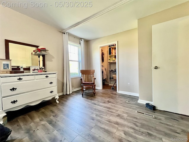 1865 Range Rd, Kimball, MI 48074 - living area with wood finished floors and baseboards