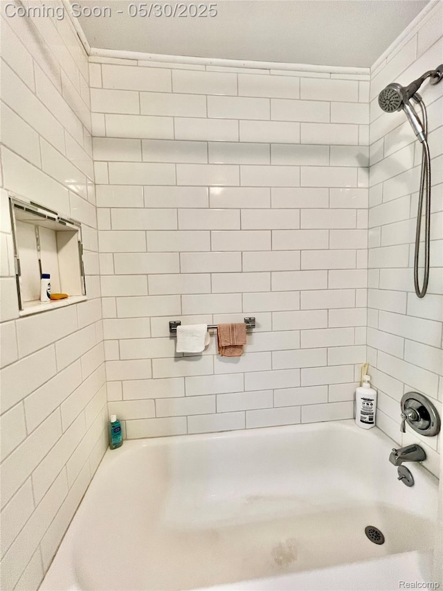 1865 Range Rd, Kimball, MI 48074 - bathroom featuring washtub / shower combination
