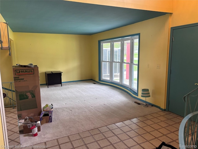 5550 25 Mile Rd, Shelby Twp, MI 48316 - spare room with light carpet and baseboards