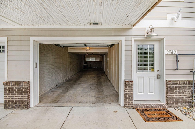 2512 W Liberty St, Ann Arbor, MI 48103 - doorway to property featuring brick siding