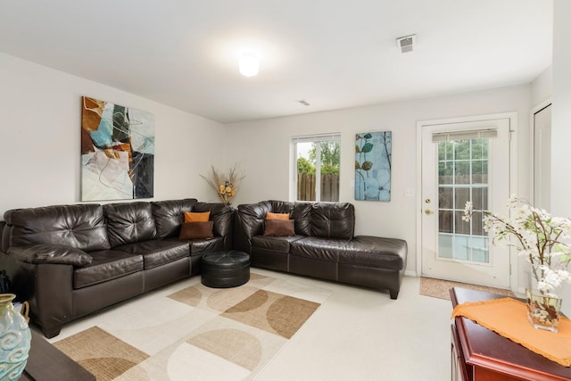 36438 Dominion Cir, Sterling Heights, MI 48310 - living room with light carpet