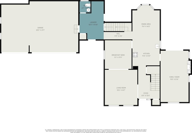 2290 Blissfield Ct, Muskegon, MI 49441 - floor plan / room layout