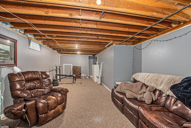 2290 Blissfield Ct, Muskegon, MI 49441 - finished below grade area featuring carpet flooring