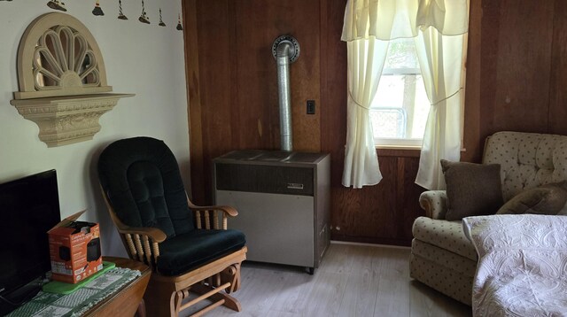 1385 W Channel St, Bitely, MI 49309 - living area featuring light wood-style floors
