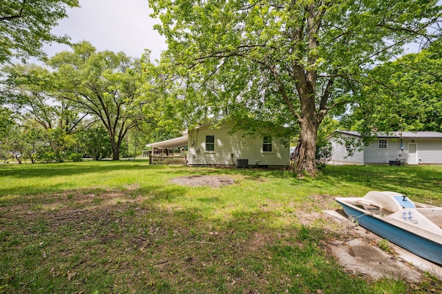 6185 N Shore Dr, Coloma, MI 49038 - view of grassy yard