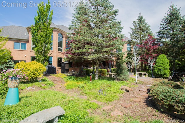 72755 Solanus Dr, Bruce, MI 48065 - view of yard
