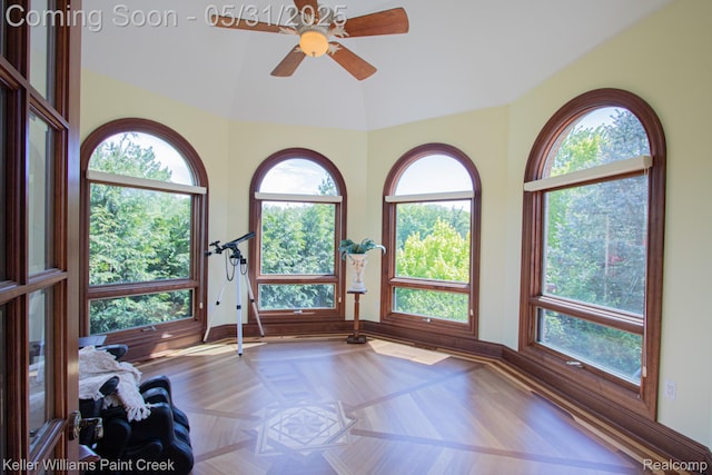 72755 Solanus Dr, Bruce, MI 48065 - interior space featuring vaulted ceiling and plenty of natural light