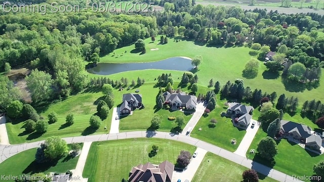 72755 Solanus Dr, Bruce, MI 48065 - drone / aerial view of a nearby body of water