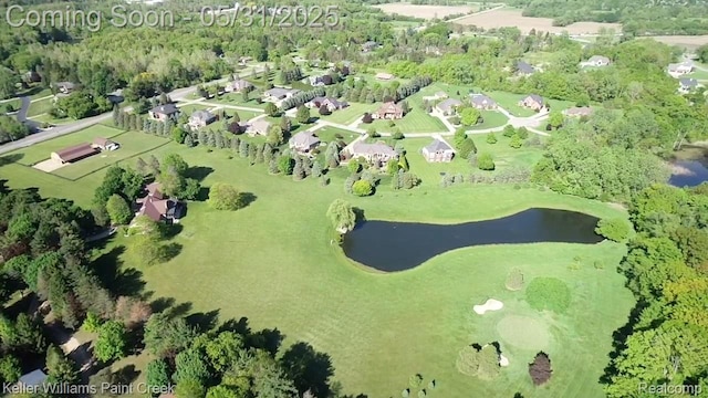 72755 Solanus Dr, Bruce, MI 48065 - view of property location featuring a nearby body of water and nearby suburban area