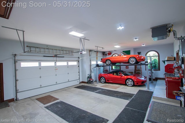 72755 Solanus Dr, Bruce, MI 48065 - view of garage