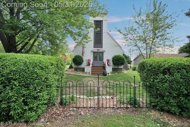 6624 Jefferson Rd, North Branch, MI 48461 - view of front of house featuring a gate