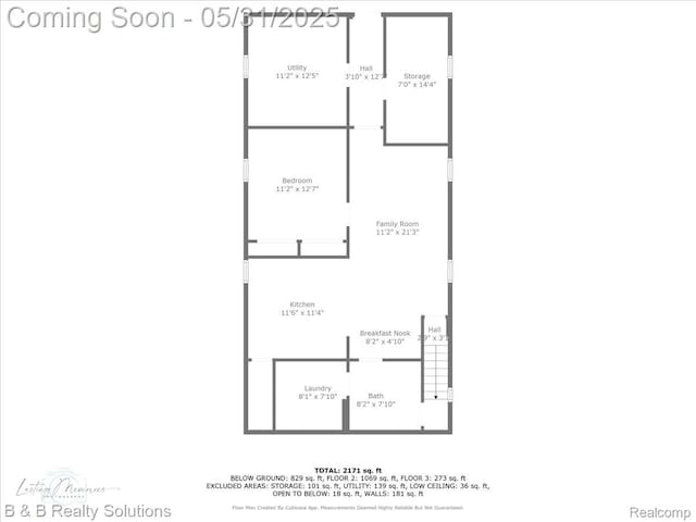 6624 Jefferson Rd, North Branch, MI 48461 - floor plan / room layout