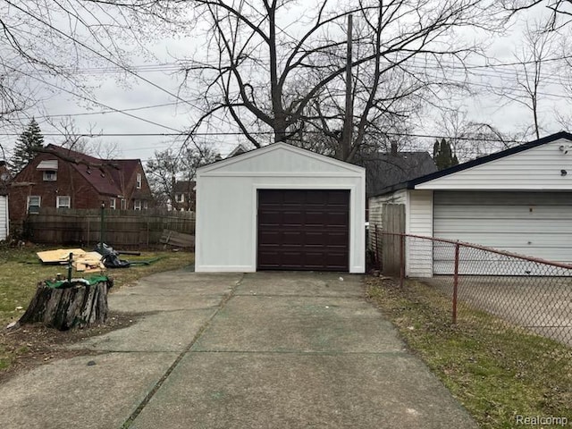 15480 Asbury Park, Detroit, MI 48227 - view of detached garage