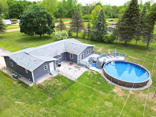 10040 S Reese Rd, Birch Run, MI 48415 - view from above of property