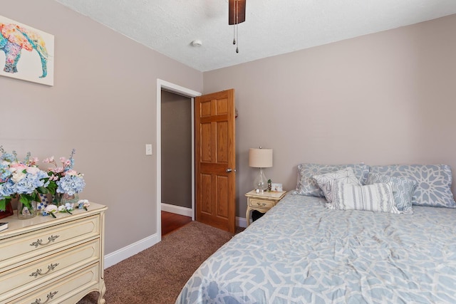 113 Greenleaf St, Onsted, MI 49265 - bedroom with carpet, baseboards, and ceiling fan